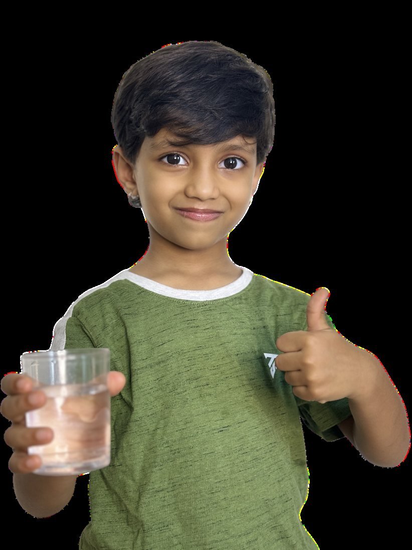 Enjoying clean H2Oxy water